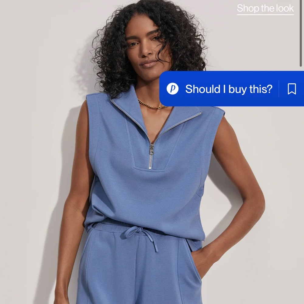 Varley Magnolia Half Zip